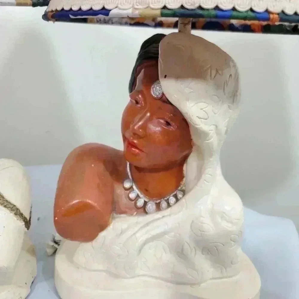 VINTAGE STATUARY CO. LAMP 1955 - Picture 3 of 10